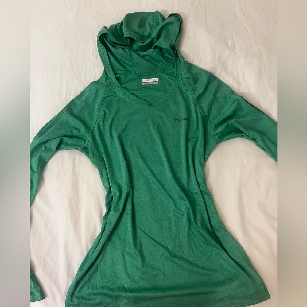 Columbia Women's Vibrant Green Hoodie